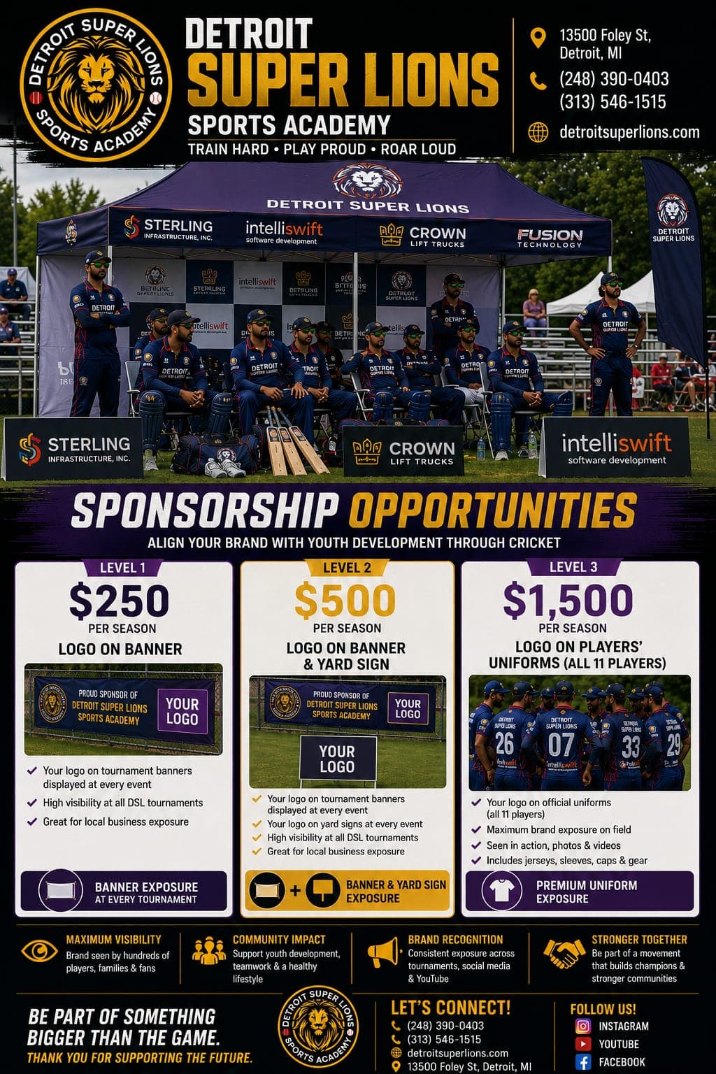 DSL Sponsorship Opportunities Now Available